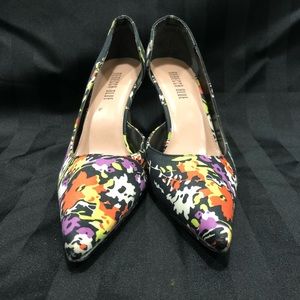 Rebecca Blue Floral Heels